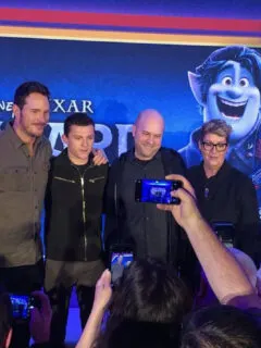 Chris Pratt and Tom Holland on Voicing Pixar's Onward