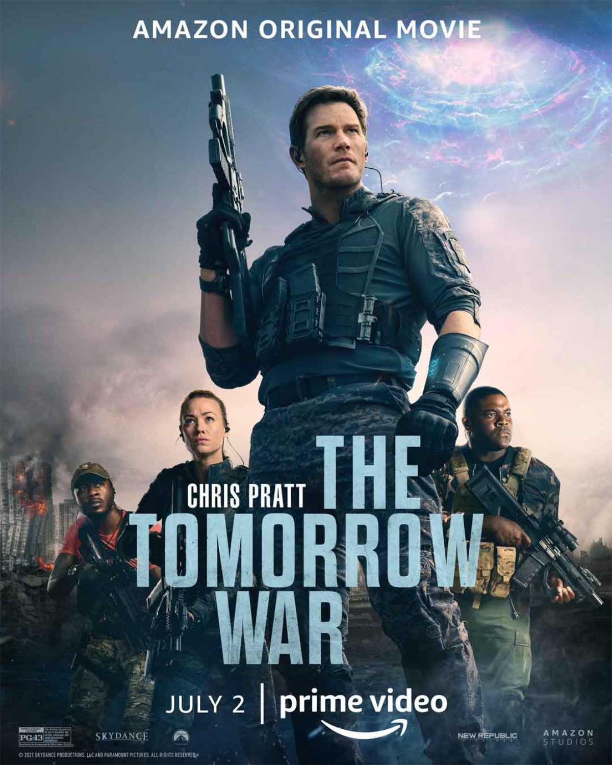 Chris Pratt in The Tomorrow War