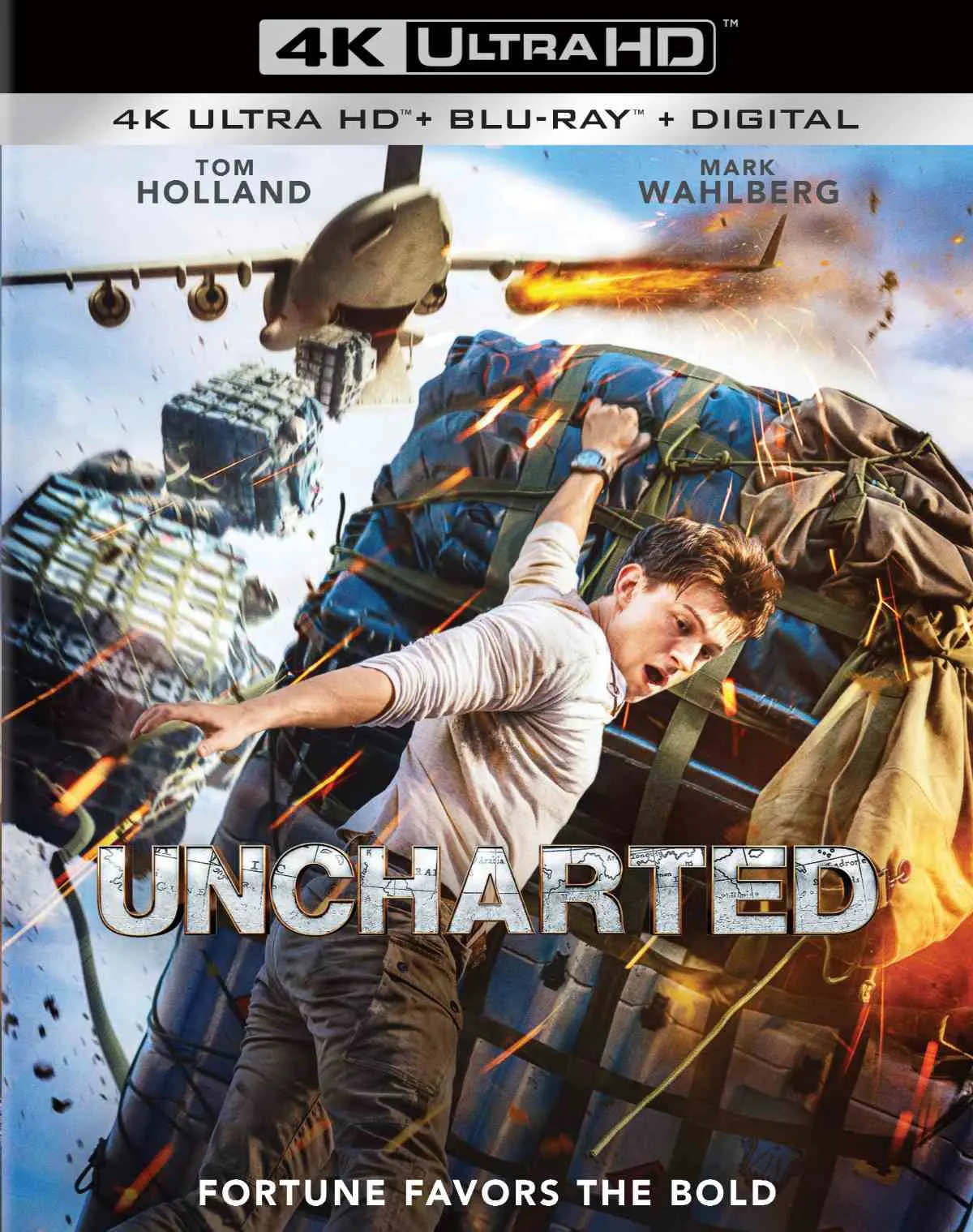 Uncharted Digital, 4K Ultra HD, Blu-ray and DVD