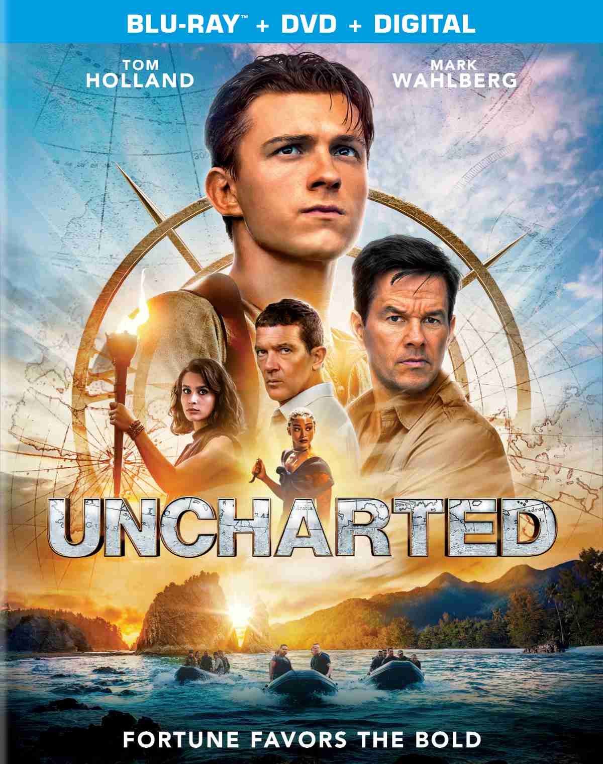 Uncharted Digital, 4K Ultra HD, Blu-ray and DVD