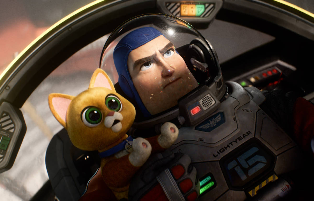 Sox in First Lightyear Clip and New Posters Debut