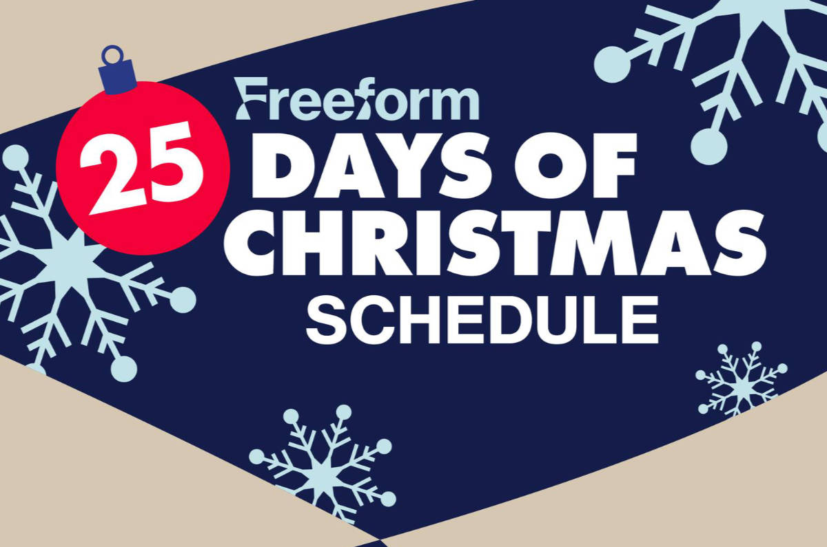 25 Days of Christmas 2022 Schedule Revealed by Freeform