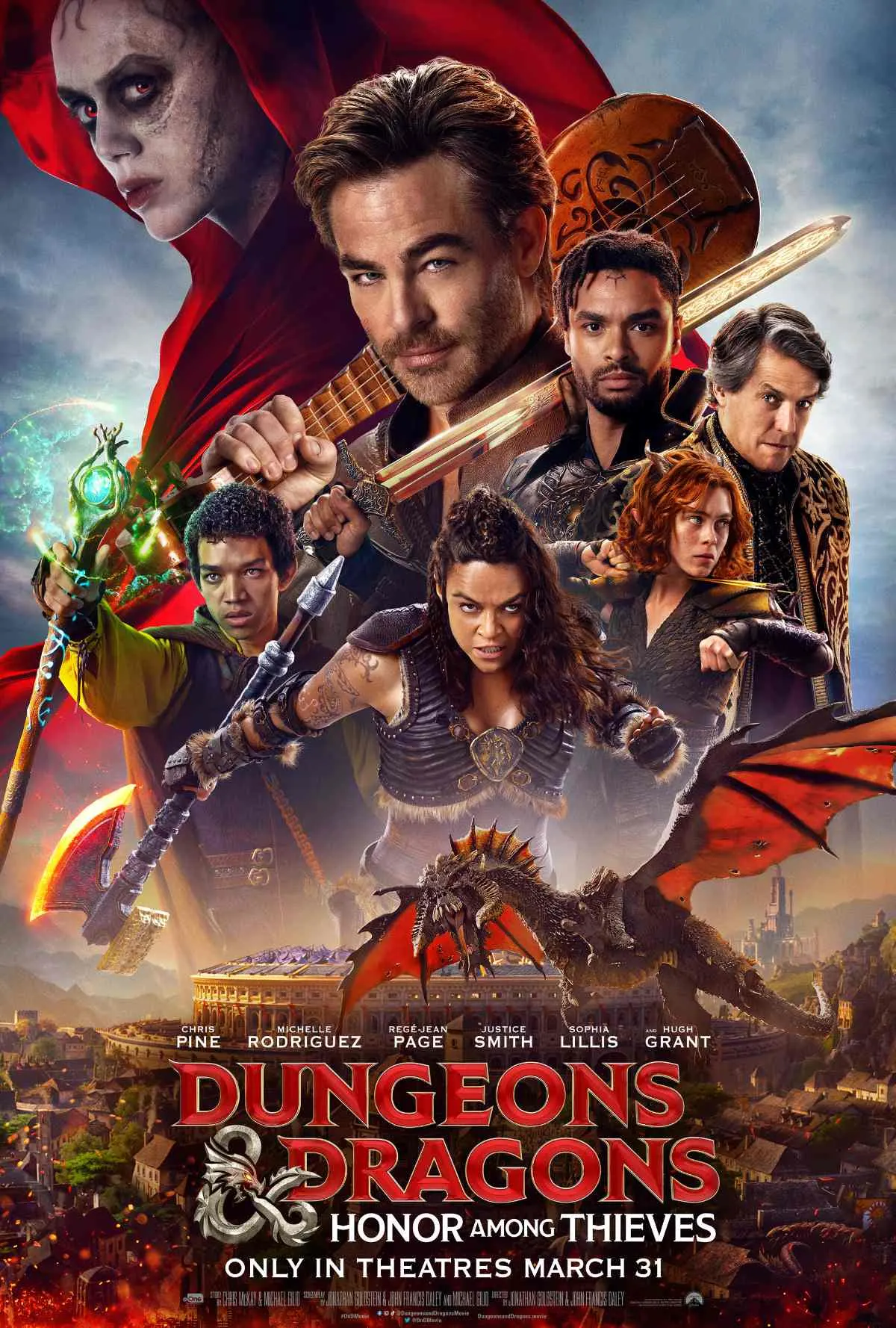 Dungeons & Dragons: Honor Among Thieves Poster and Featurette