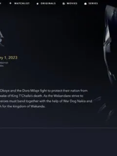 Wakanda Forever Disney+ Release Date Revealed