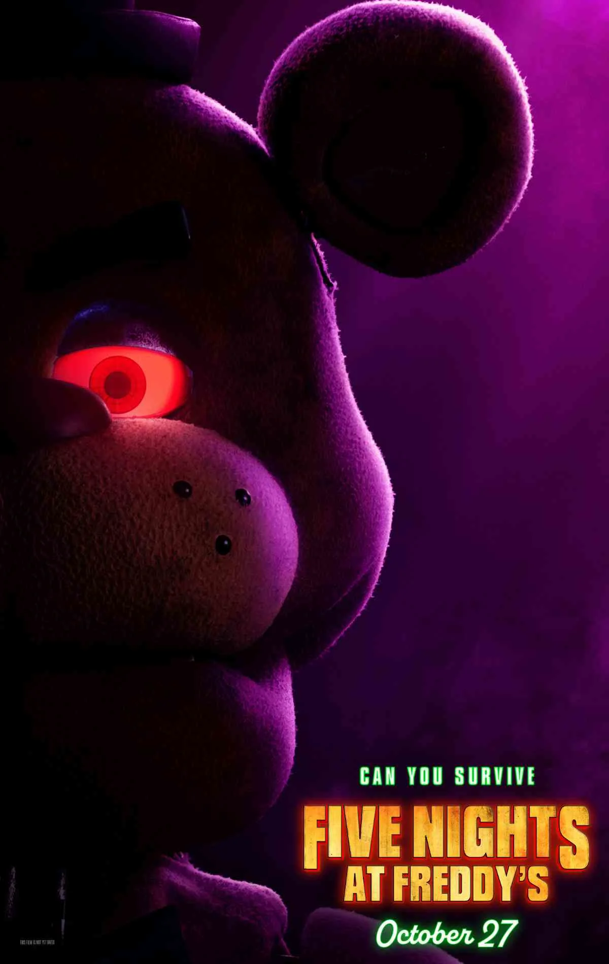 Five Nights at Freddy's Teaser and Posters
