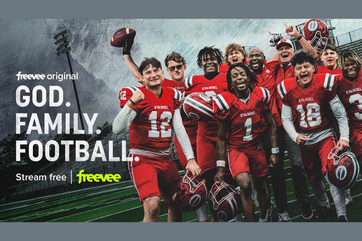 God. Family. Football. Revealed by Amazon Freevee