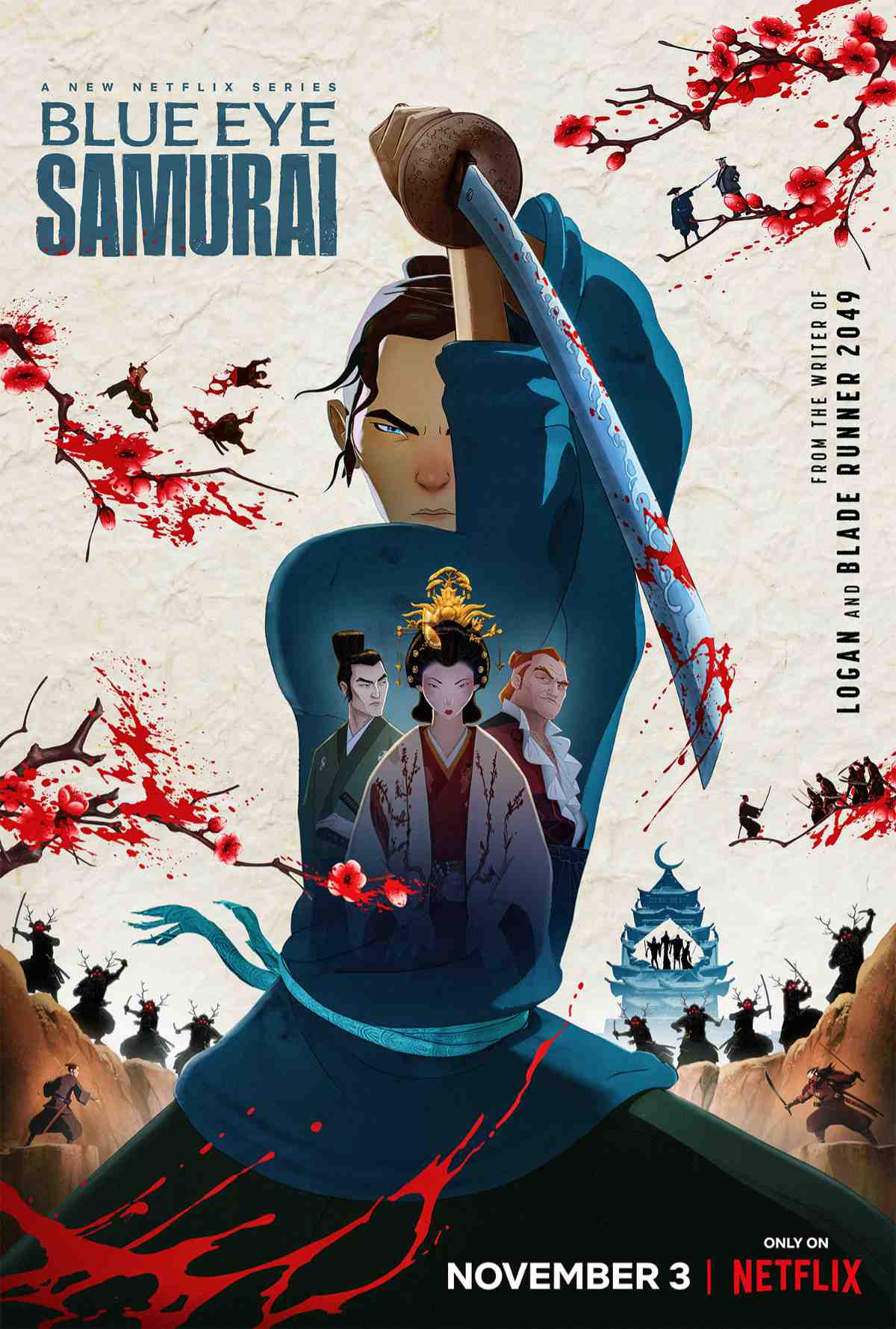 Blue Eye Samurai Trailer and Soundtrack Debut