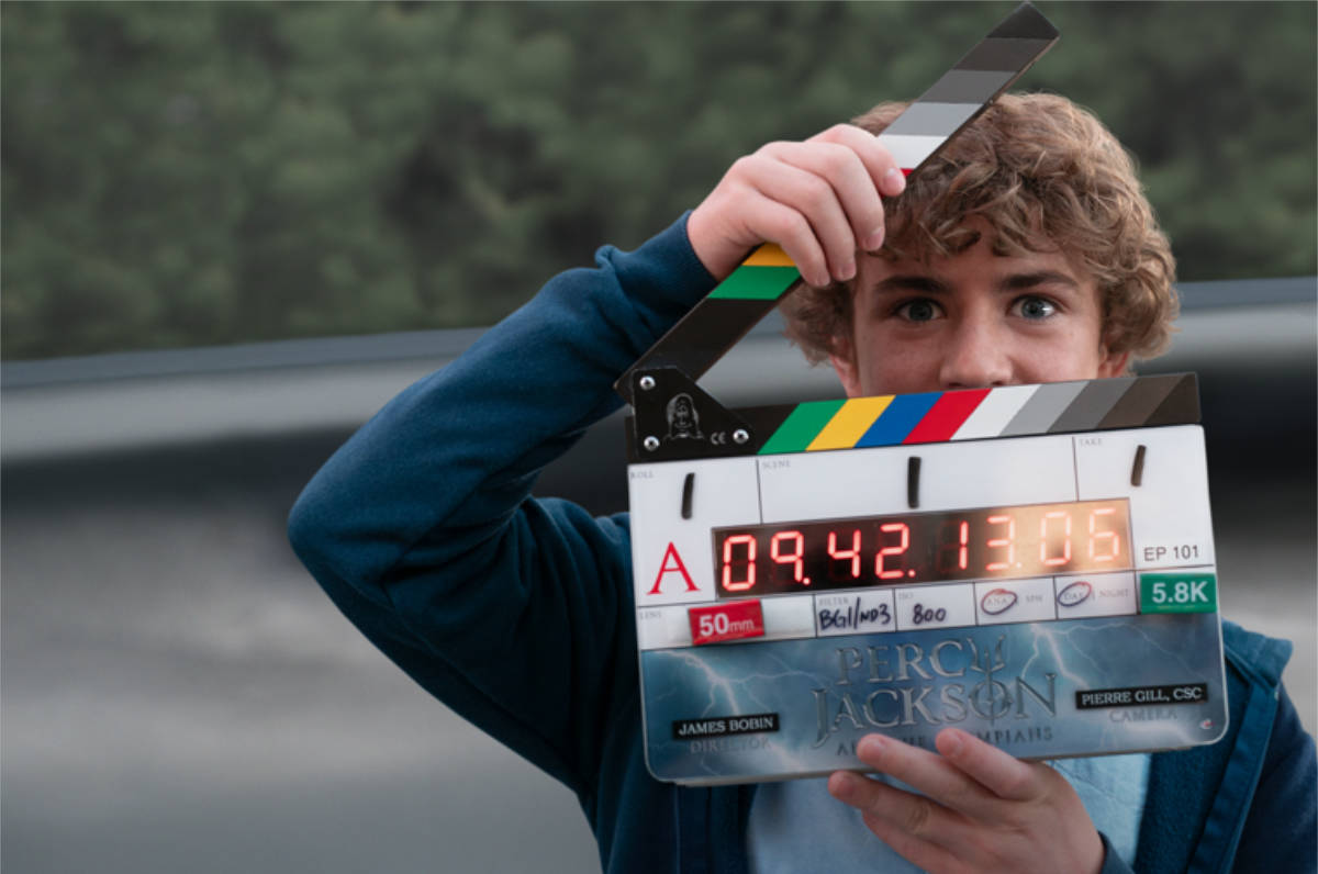 A Hero's Journey on the Set of Percy Jackson