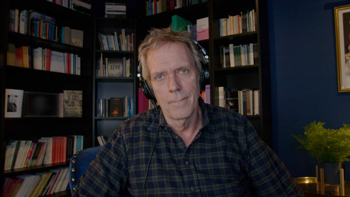 “Thinksgiving” Episode 106 -- Pictured: Hugh Laurie -- (Photo by: PEACOCK)