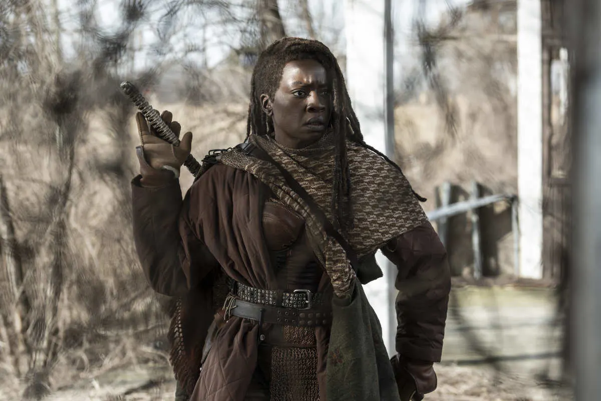 Danai Gurira as Michonne - The Walking Dead: The Ones Who Live.
