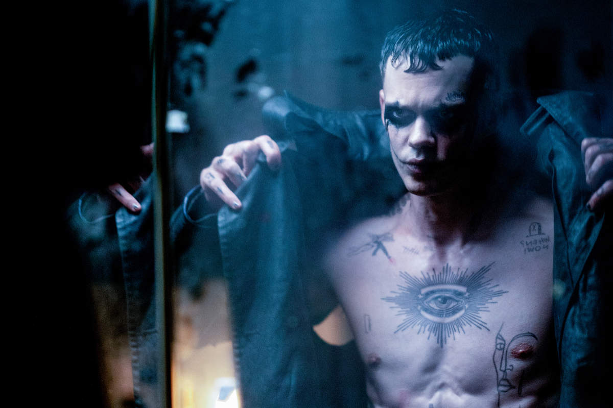 The Crow First Look Featuring Bill Skarsgård and FKA Twigs