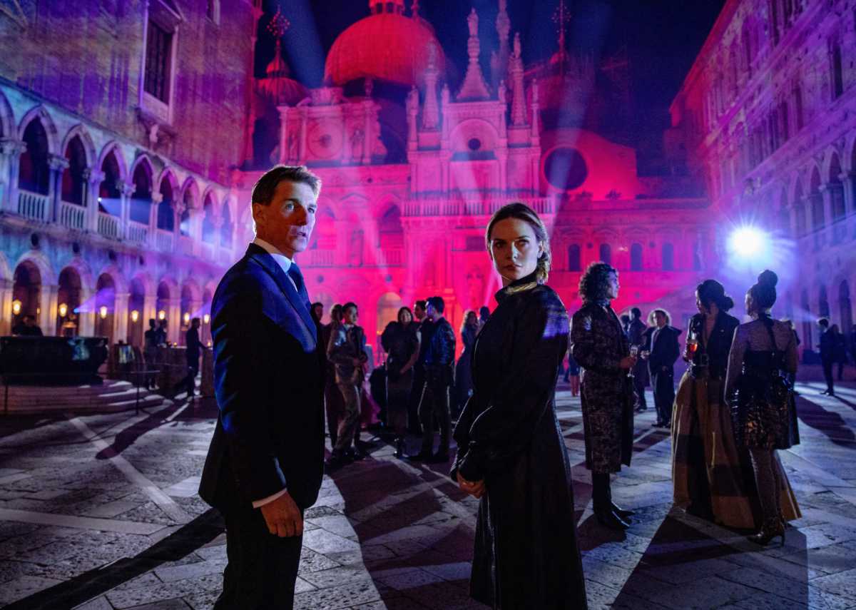 Tom Cruise and Rebecca Ferguson in Mission: Impossible Dead Reckoning - Part One from Paramount Pictures and Skydance.