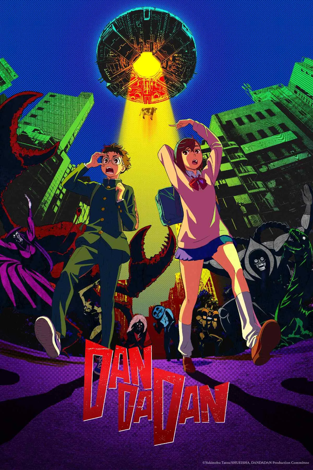 Dan Da Dan Anime Series Summoned by Crunchyroll