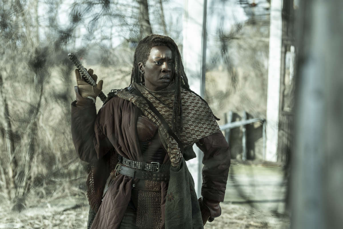 Danai Gurira as Michonne in The Walking Dead: The Ones Who Live
