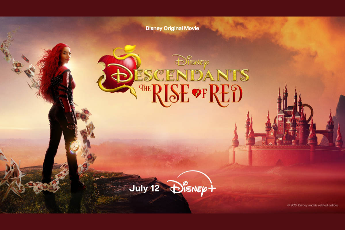 Descendants: The Rise of Red Teaser and Poster Debut