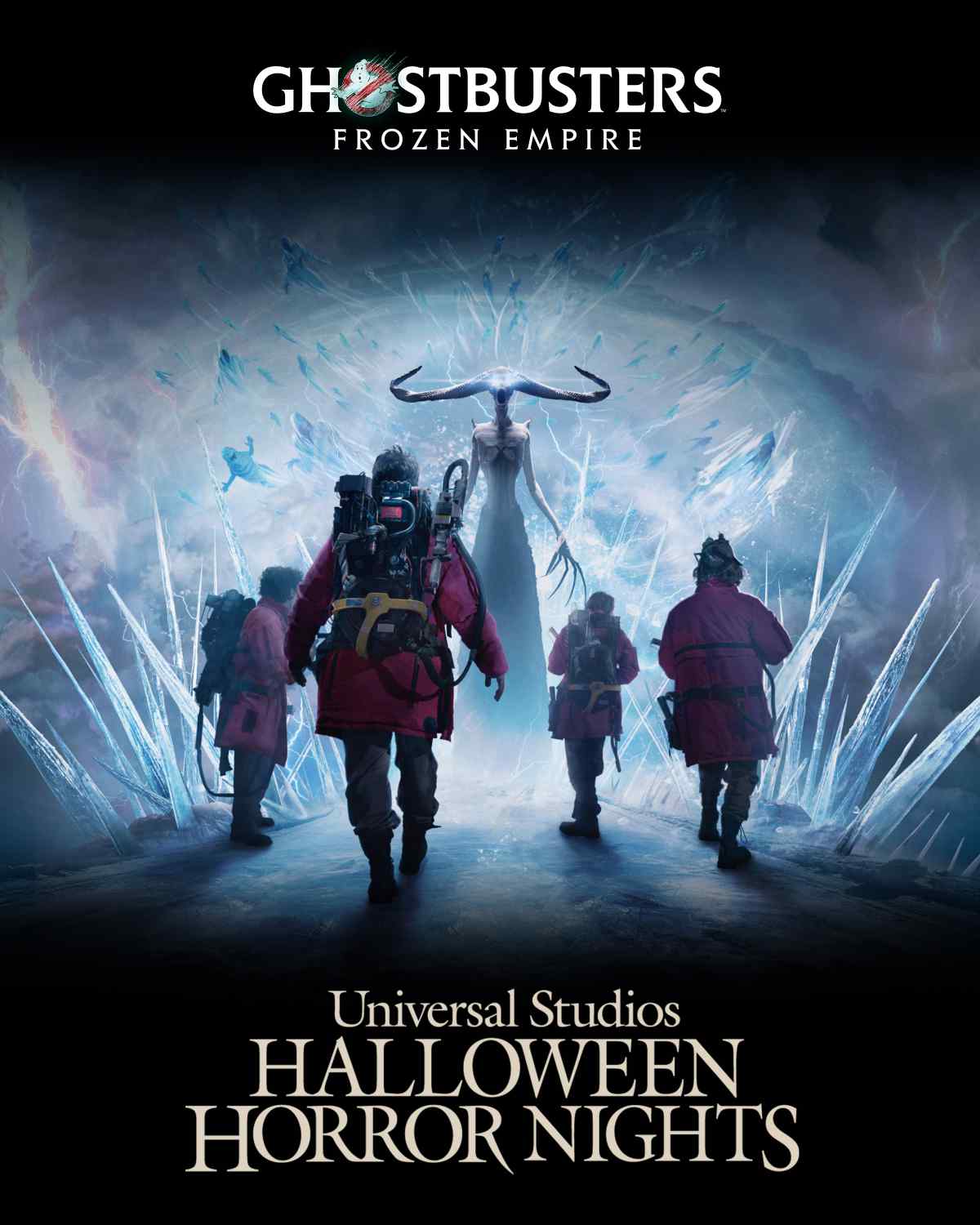 Ghostbusters: Frozen Empire at Halloween Horror Nights.