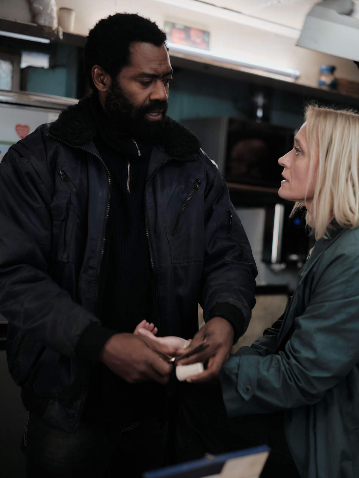 Joseph Buckley (Nicholas Pinnock) & Dr Susannah Newman (Anne-Marie Duff)