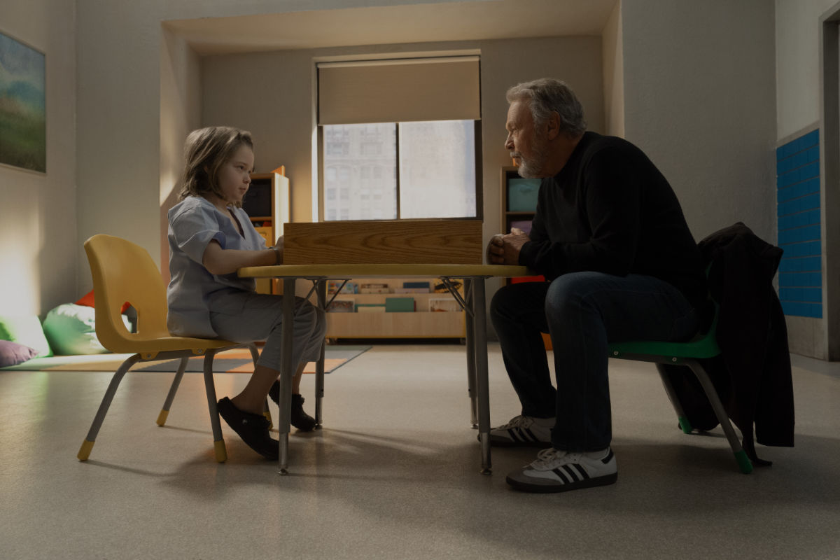 Billy Crystal and Jacobi Jupe