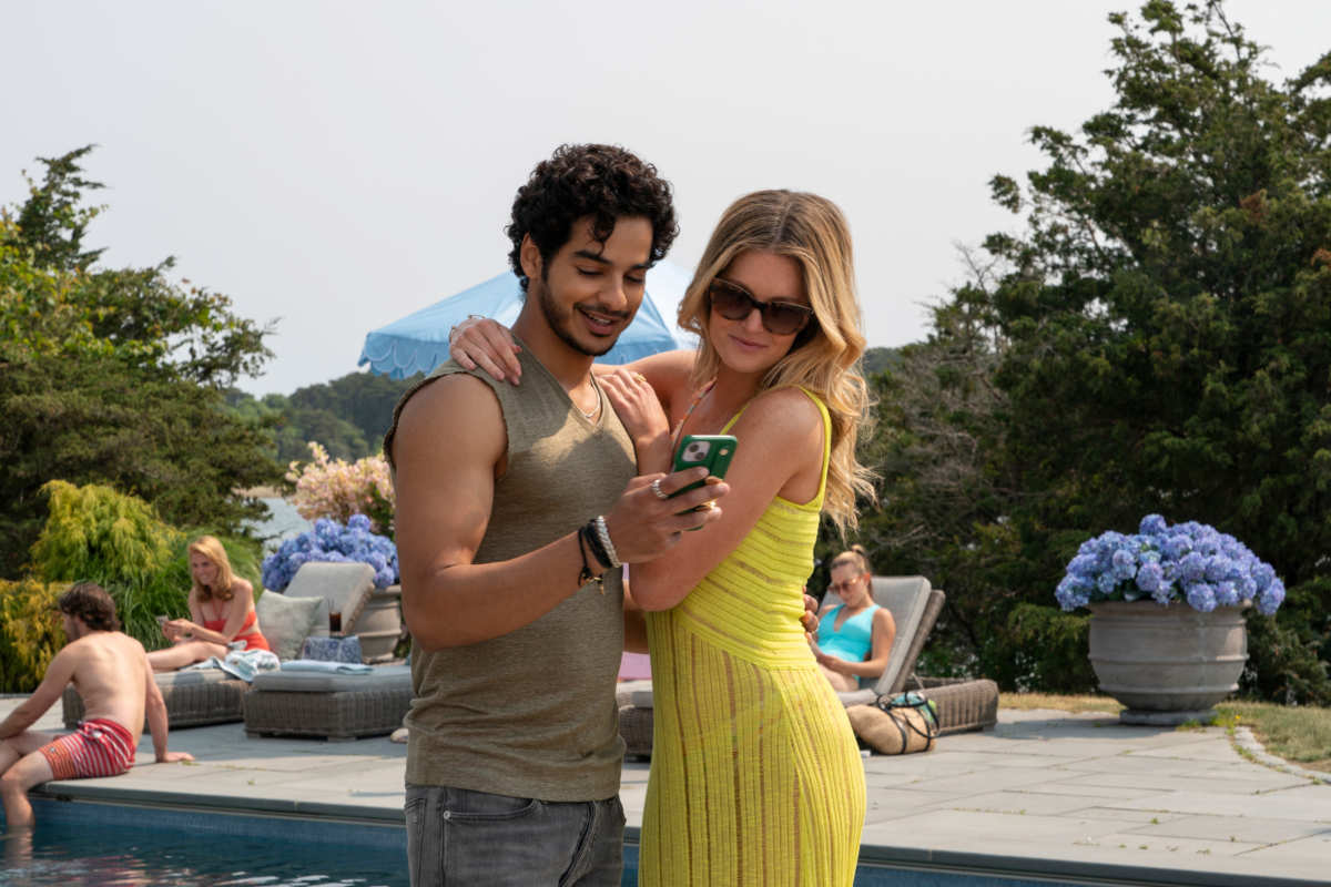 Ishaan Khattar as Shooter Dival, Meghann Fahy as Merritt Monaco
