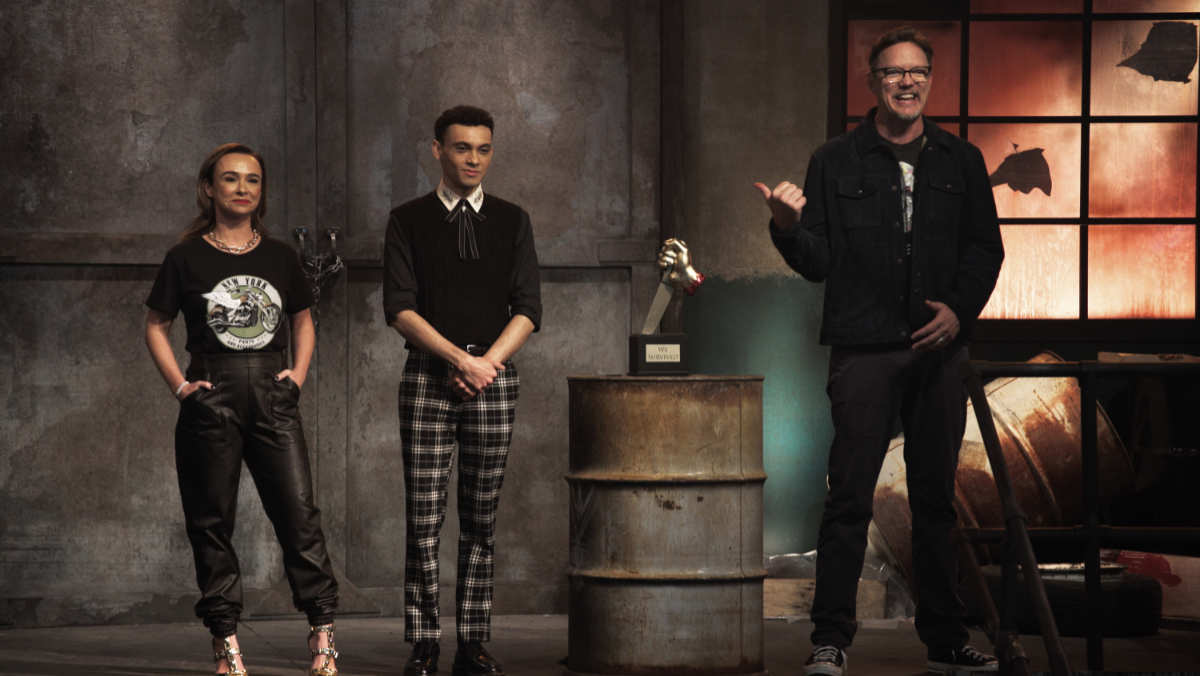 Danielle Harris, Nikk Alcaraz and Matthew Lillard