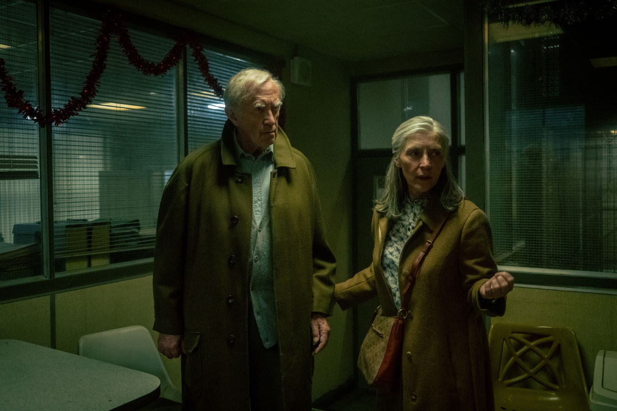 Jonathan Pryce and Saskia Reeves
