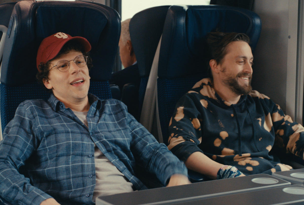 Jesse Eisenberg and Kieran Culkin