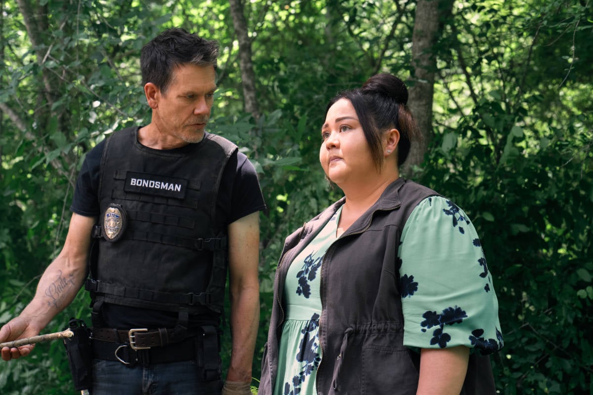 Kevin Bacon (Hub Halloran), Jolene Purdy (Midge)