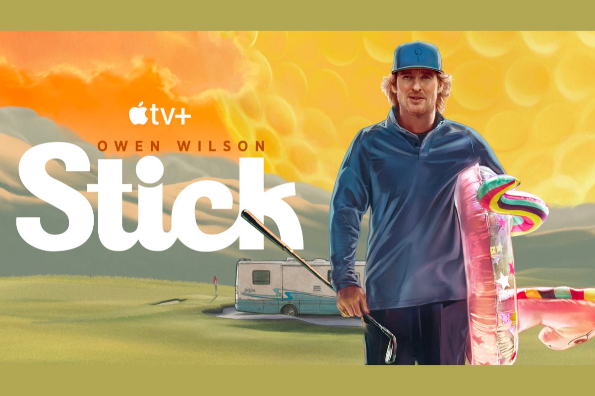 Stick Trailer and Key Art Featuring Owen Wilson