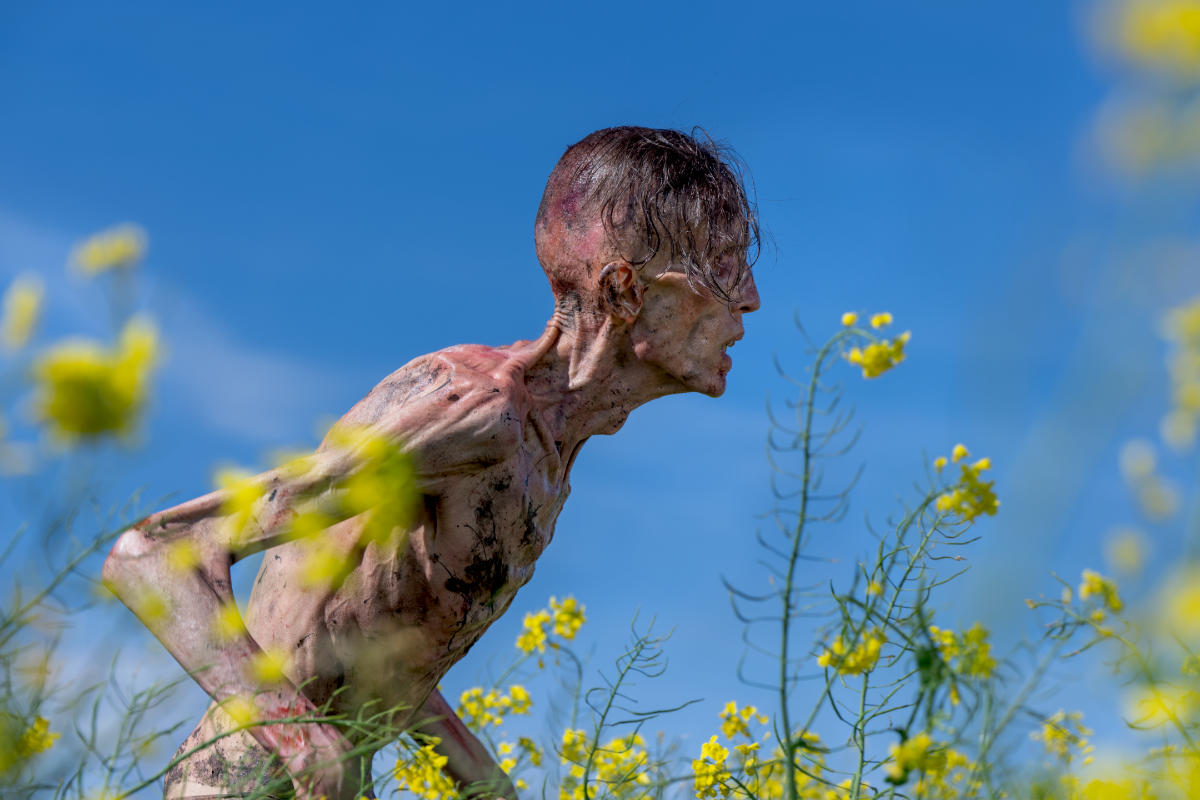 An infected in 28 Years Later
