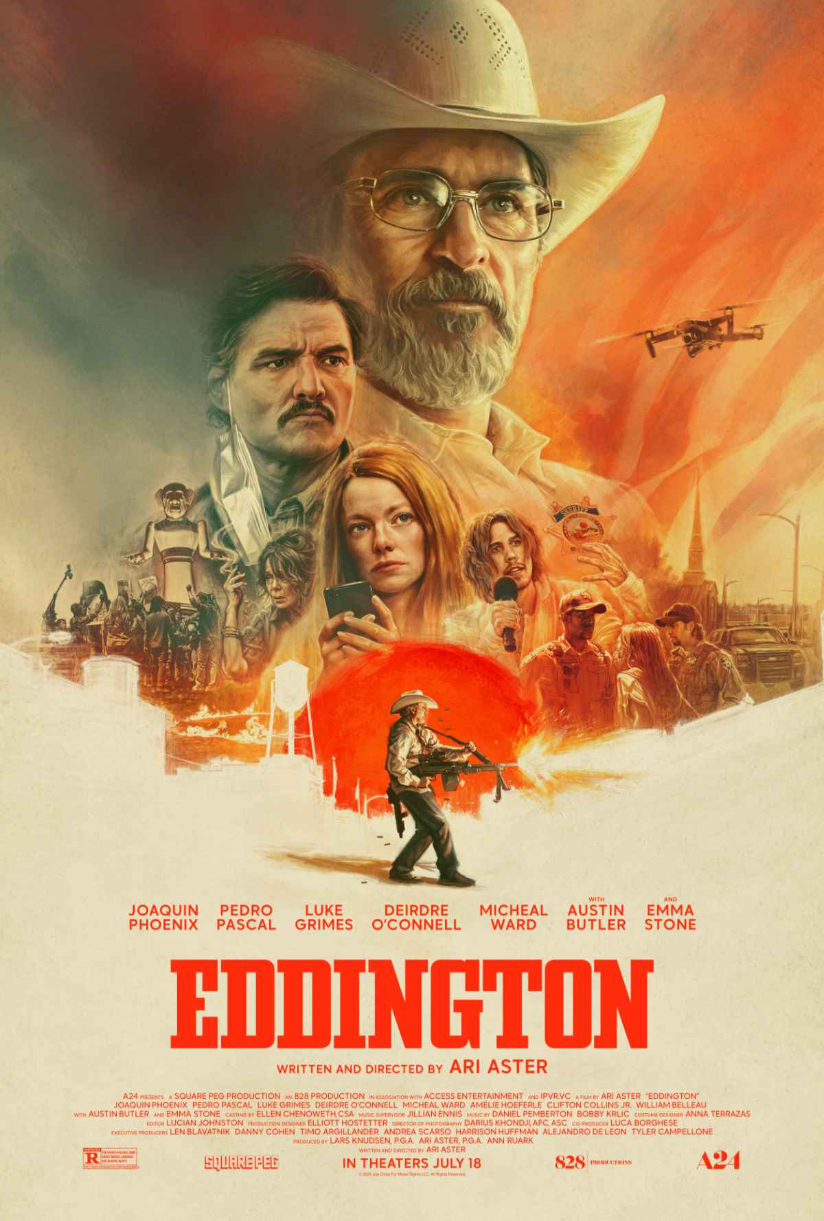 Eddington movie poster