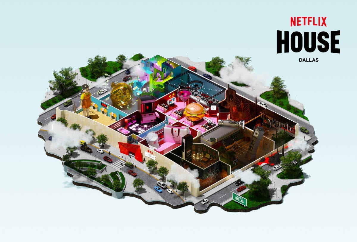 Netflix House in Dallas
