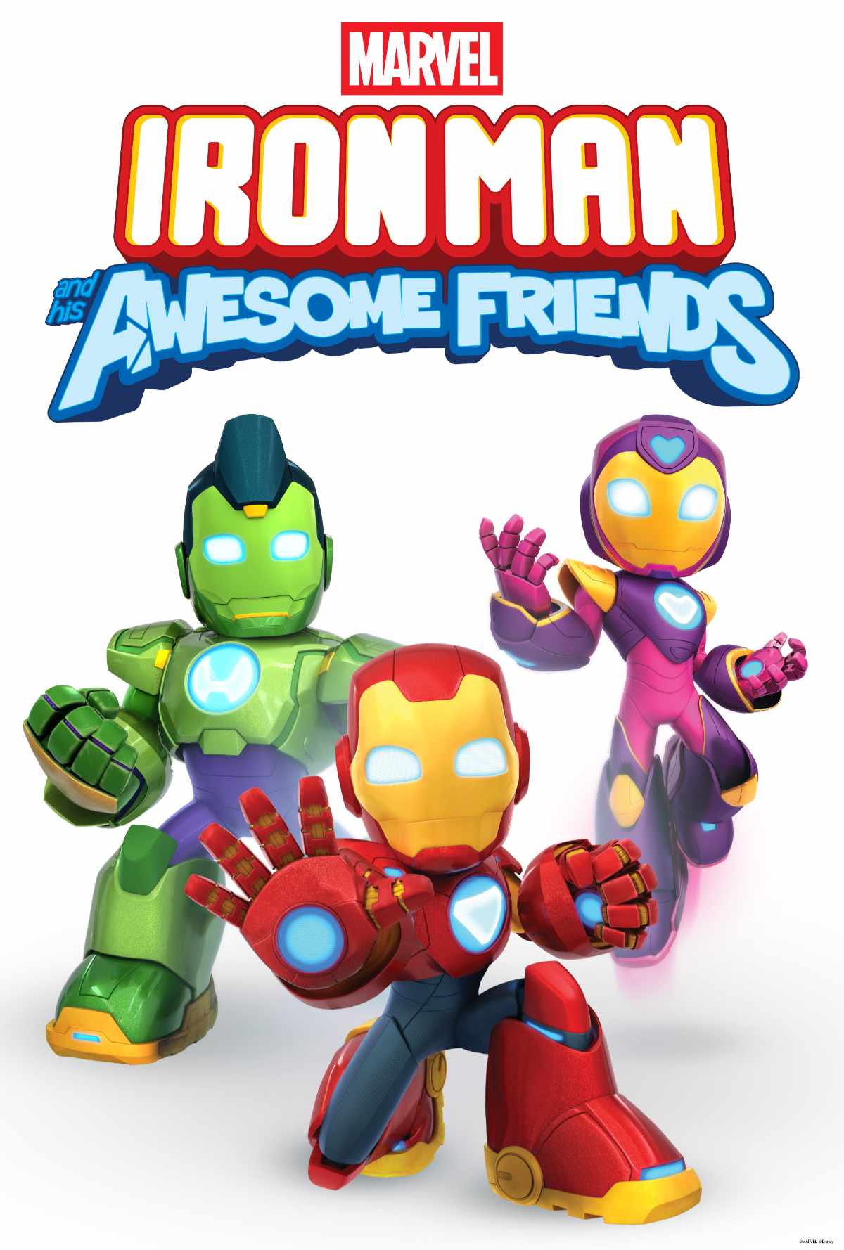 Iron Man and his Awesome Friends key art
