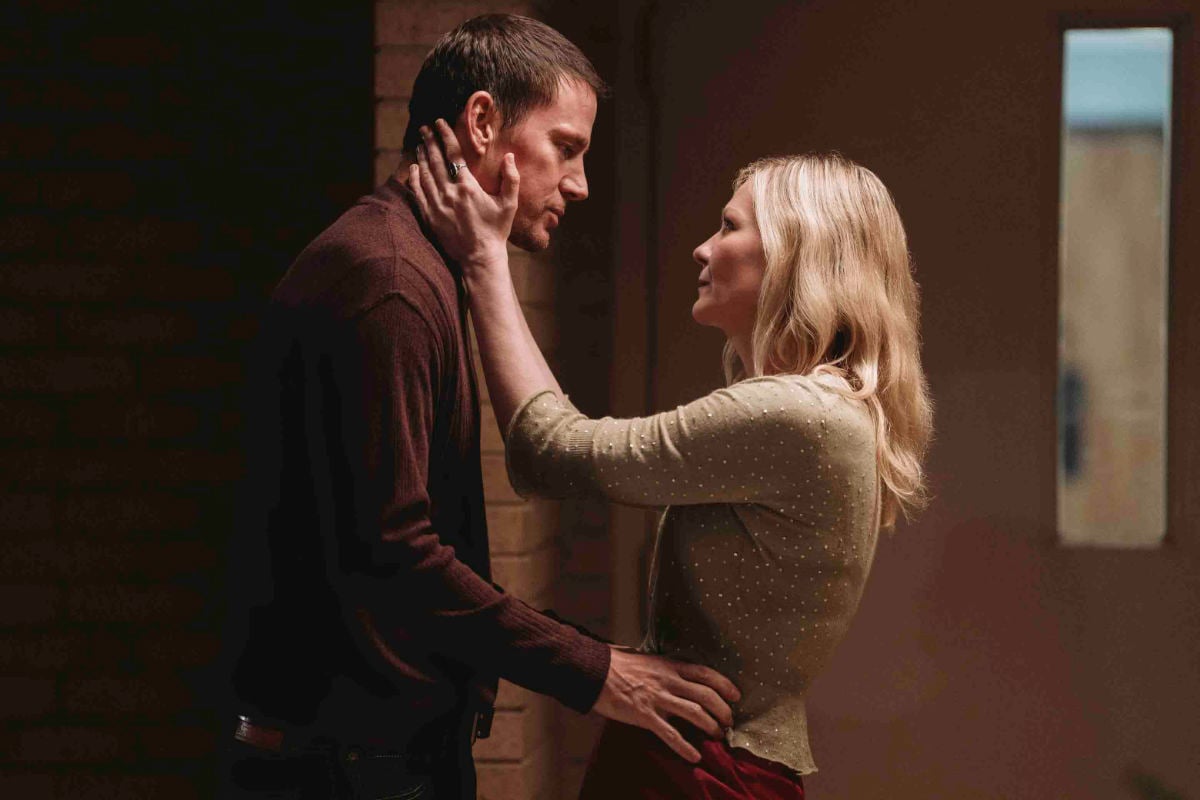 Channing Tatum and Kirsten Dunst in Roofman