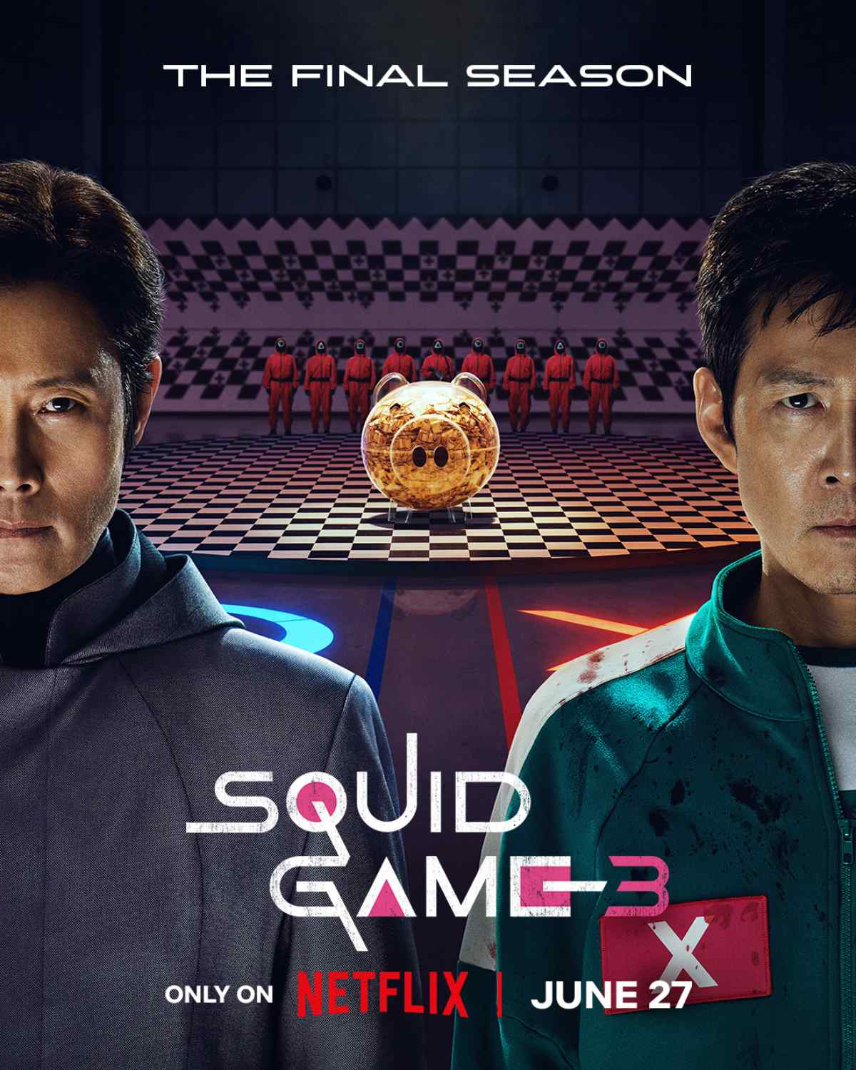 Squid Game series season three key art