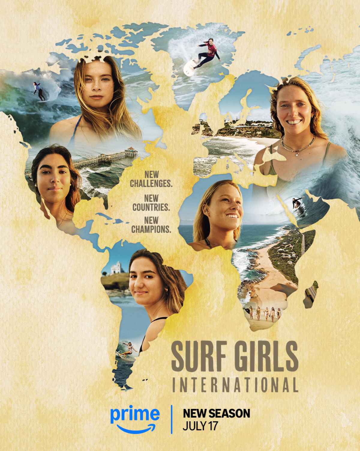 Surf Girls: International key art
