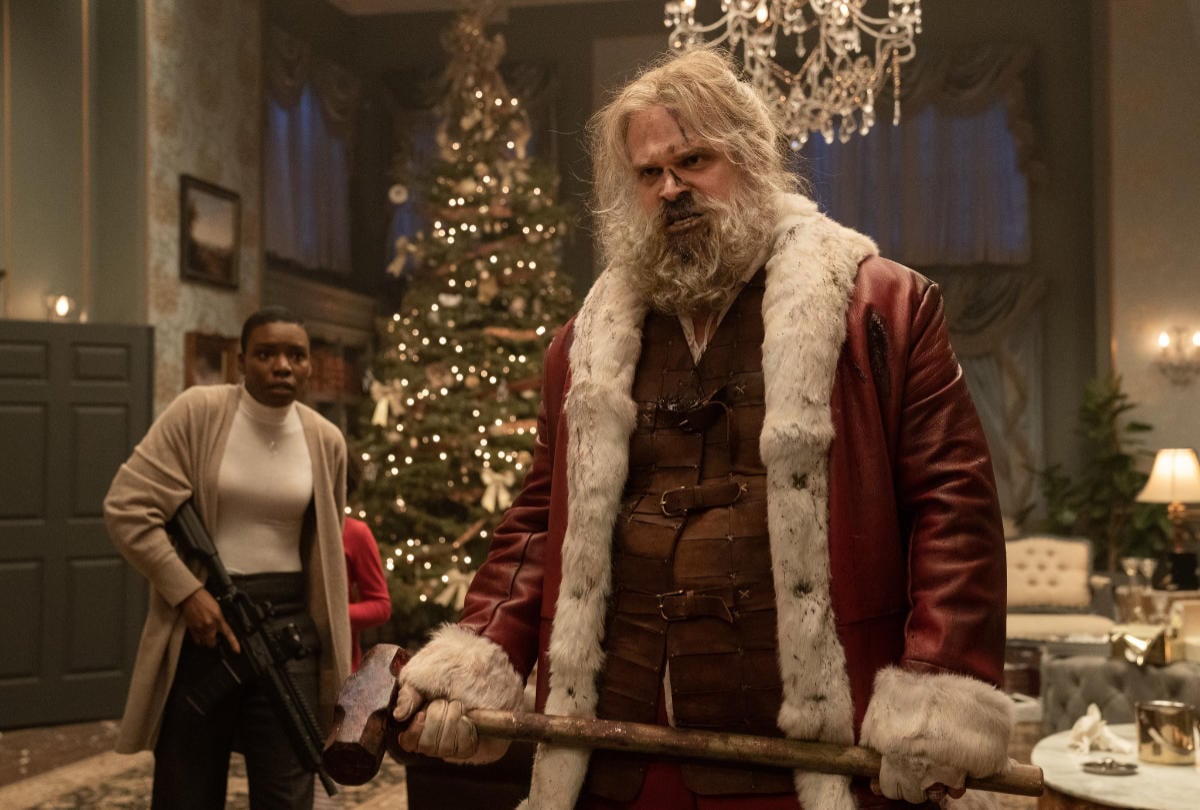 David Harbour as Santa Claus