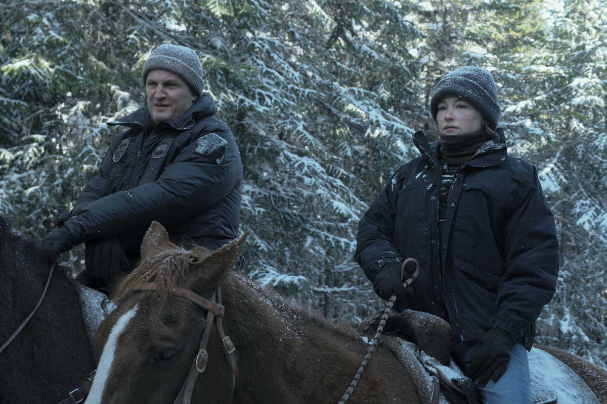 Jason Clarke and Haley Bennett