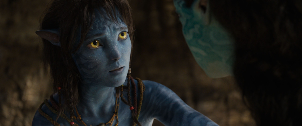 Kiri (Sigourney Weaver) in Avatar: Fire and Ash