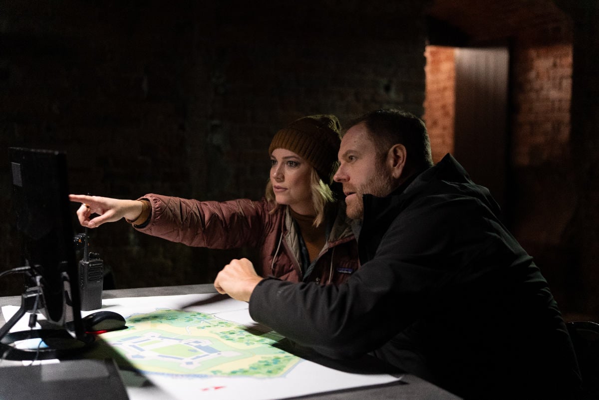 Josh Gates and Heather Amaro