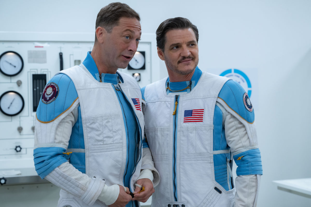 Ebon Moss-Bachrach as Ben Grimm/The Thing and Pedro Pascal as Reed Richards/Mister Fantastic