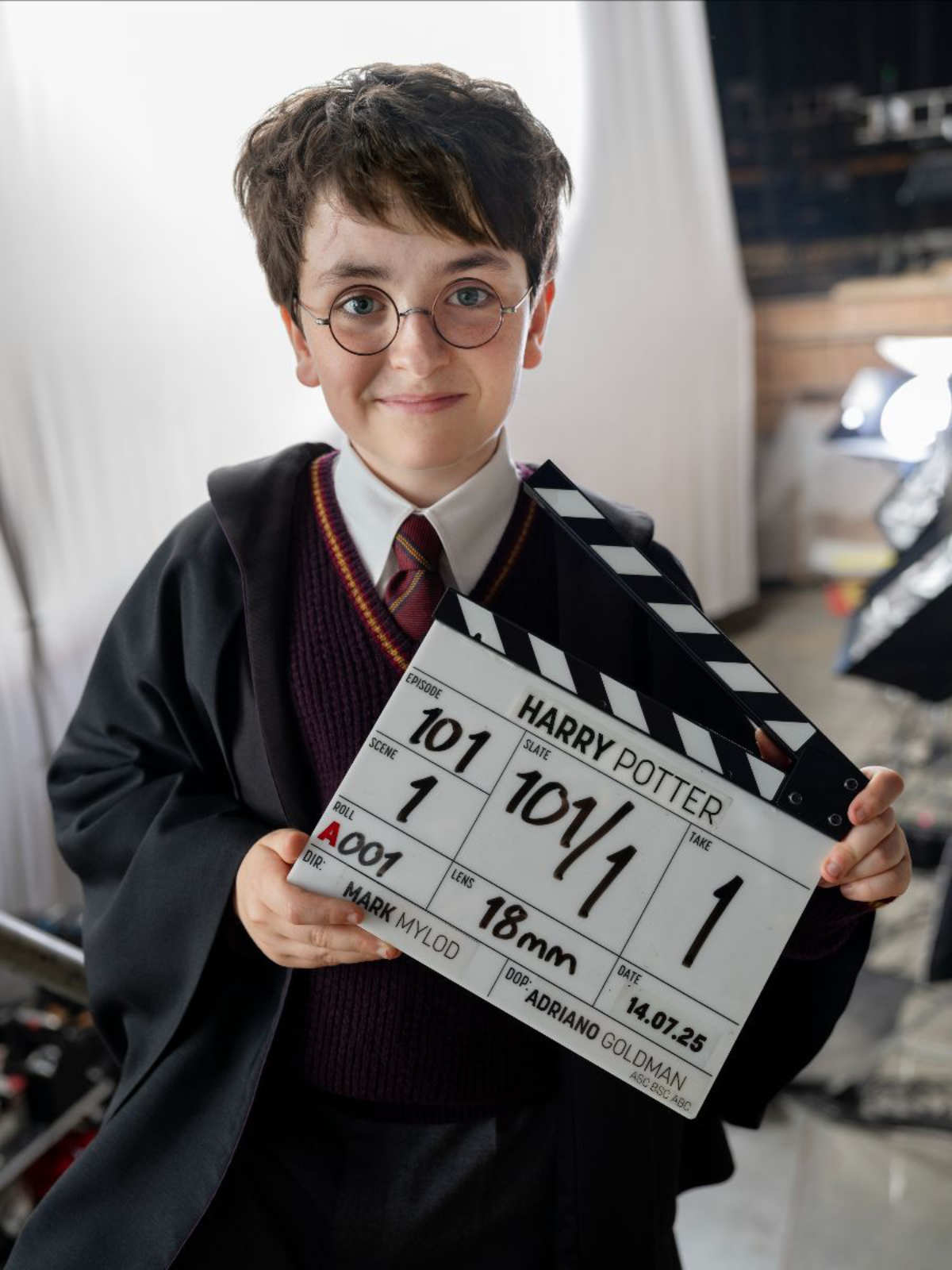 Harry Potter television series photo courtesy of Aidan Monaghan/HBO