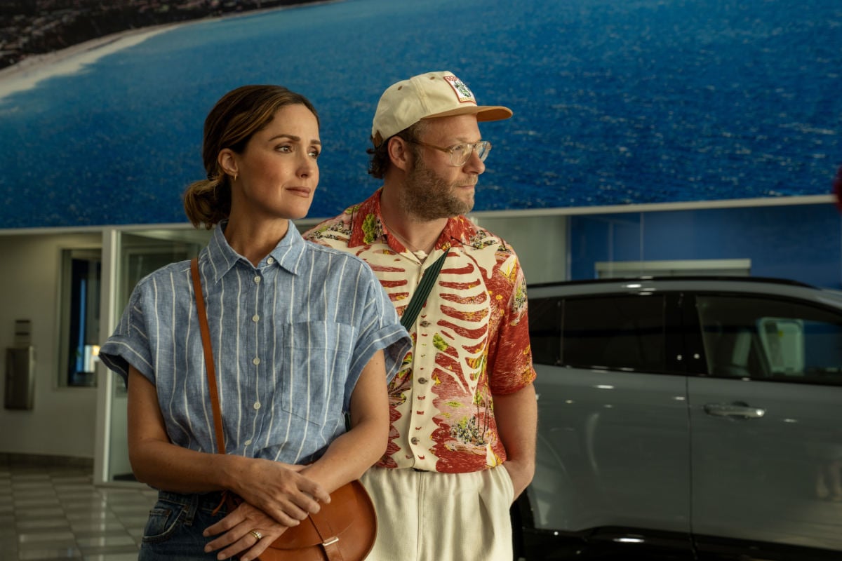 Rose Byrne and Seth Rogen