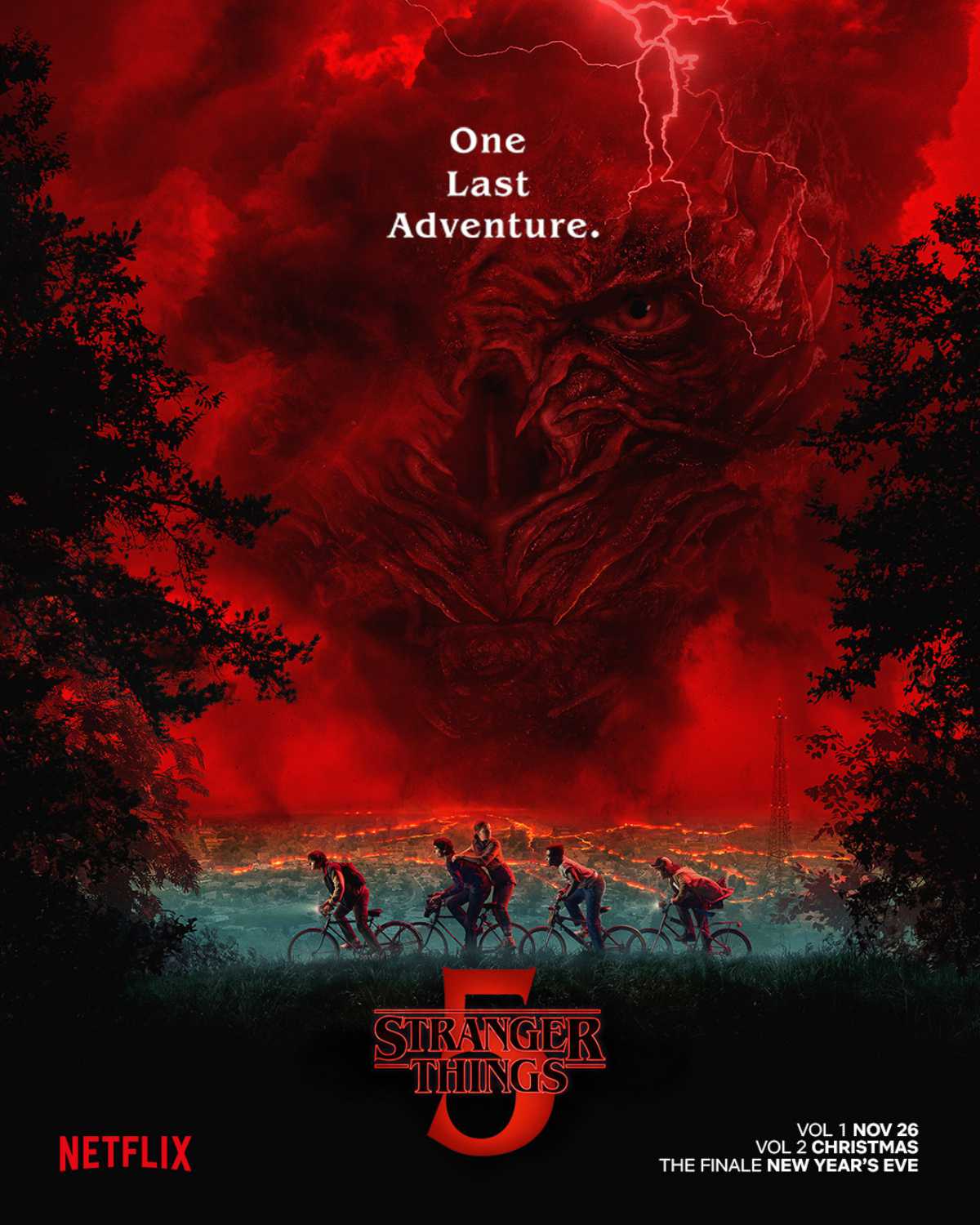 Stranger Things Season 5 teaser art