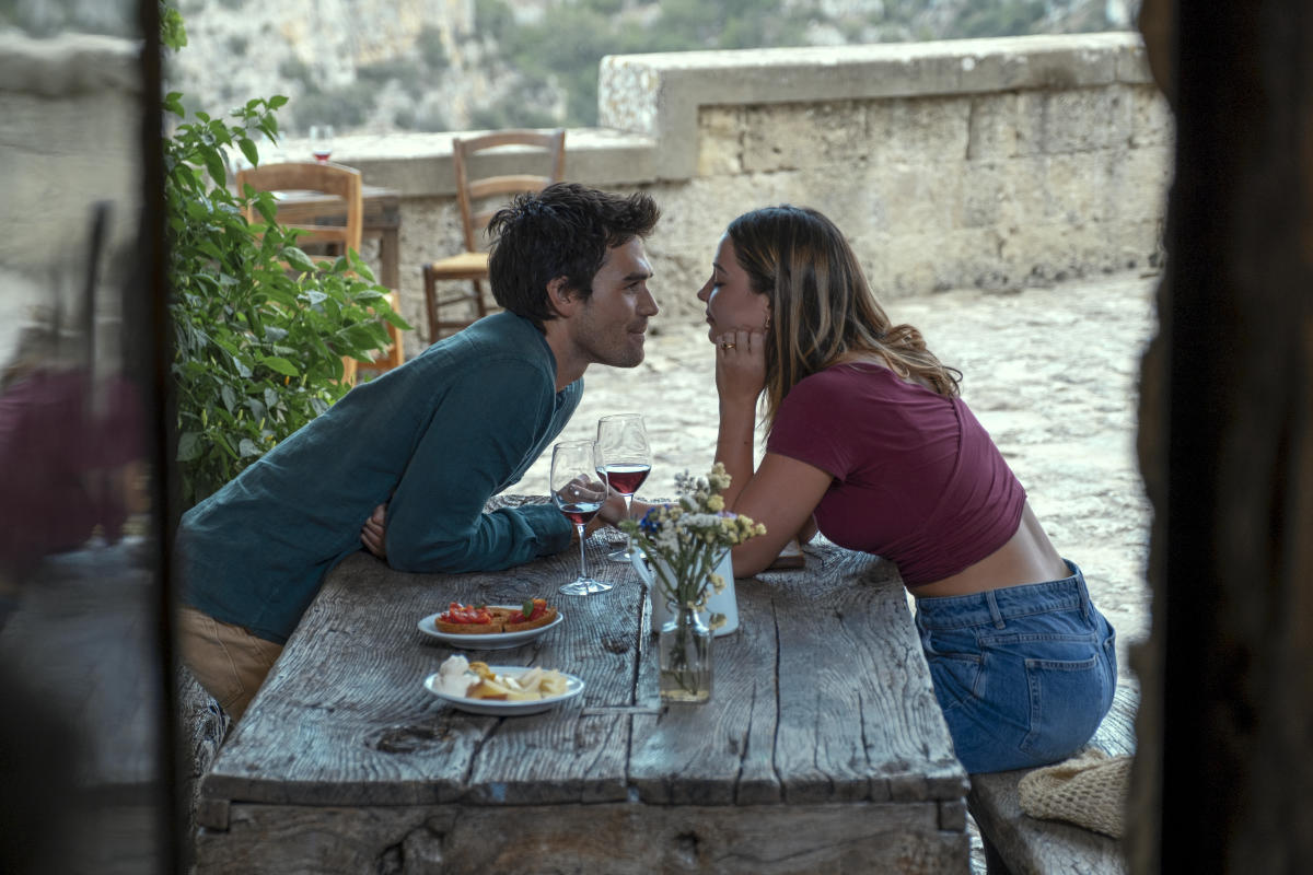KJ Apa and Madelyn Cline