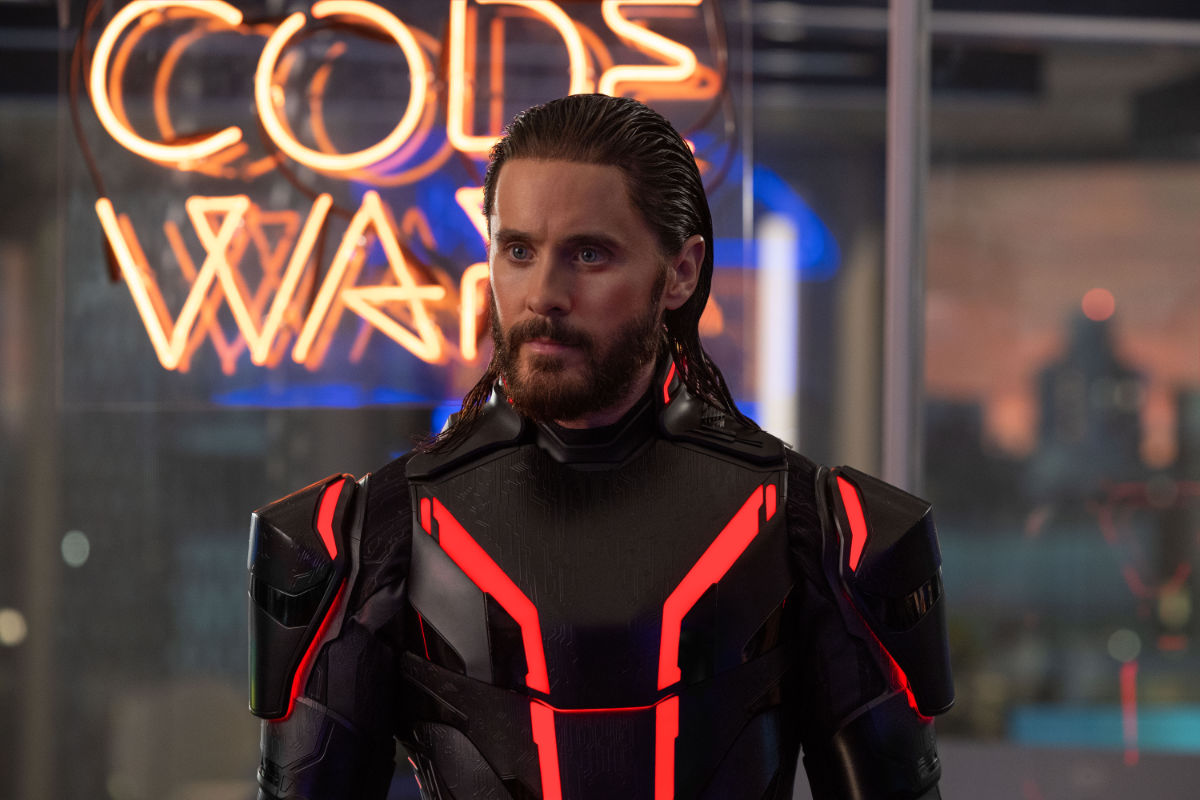 Jared Leto as Ares in TRON: Ares