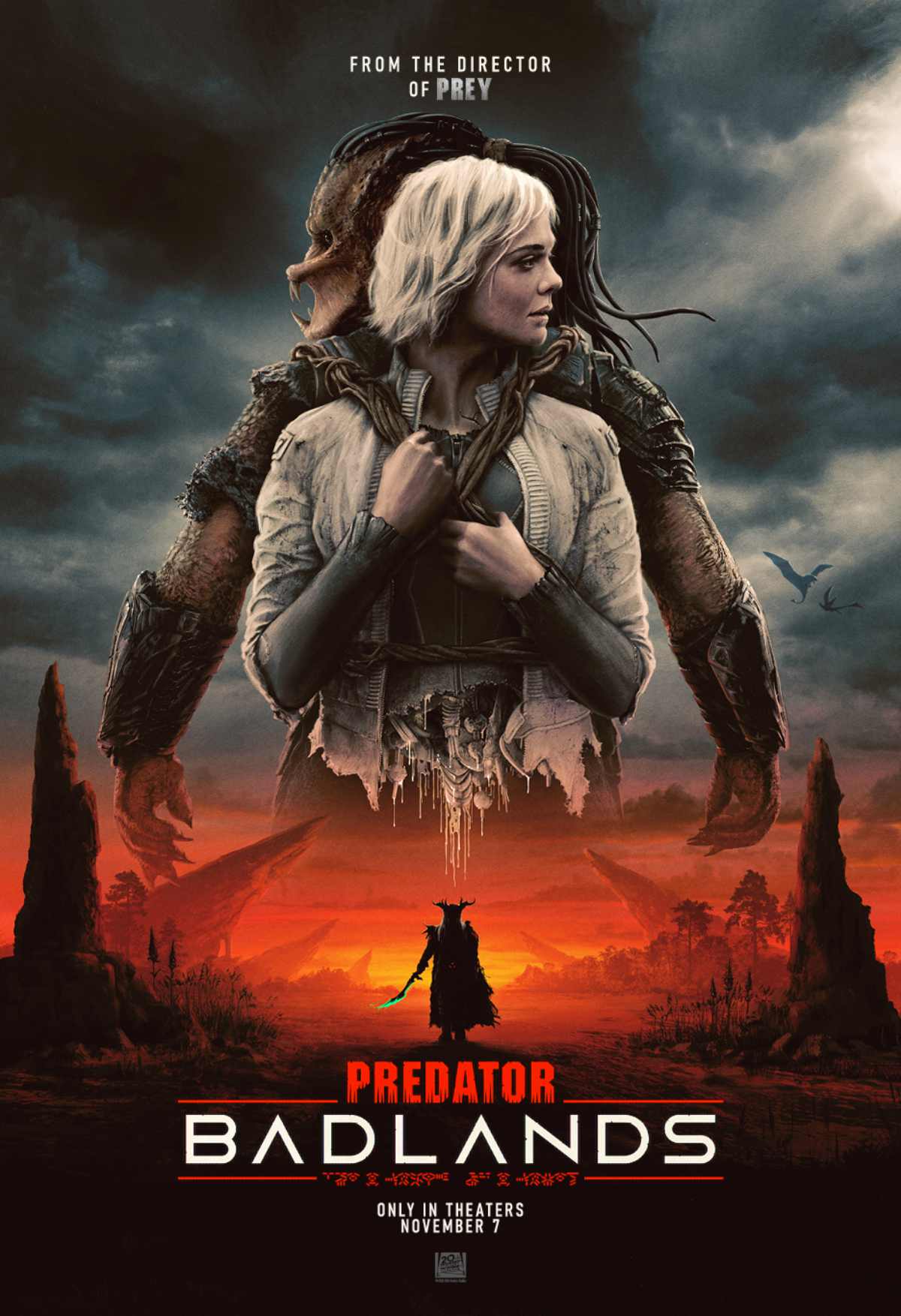 Predator: Badlands Comic-Con poster