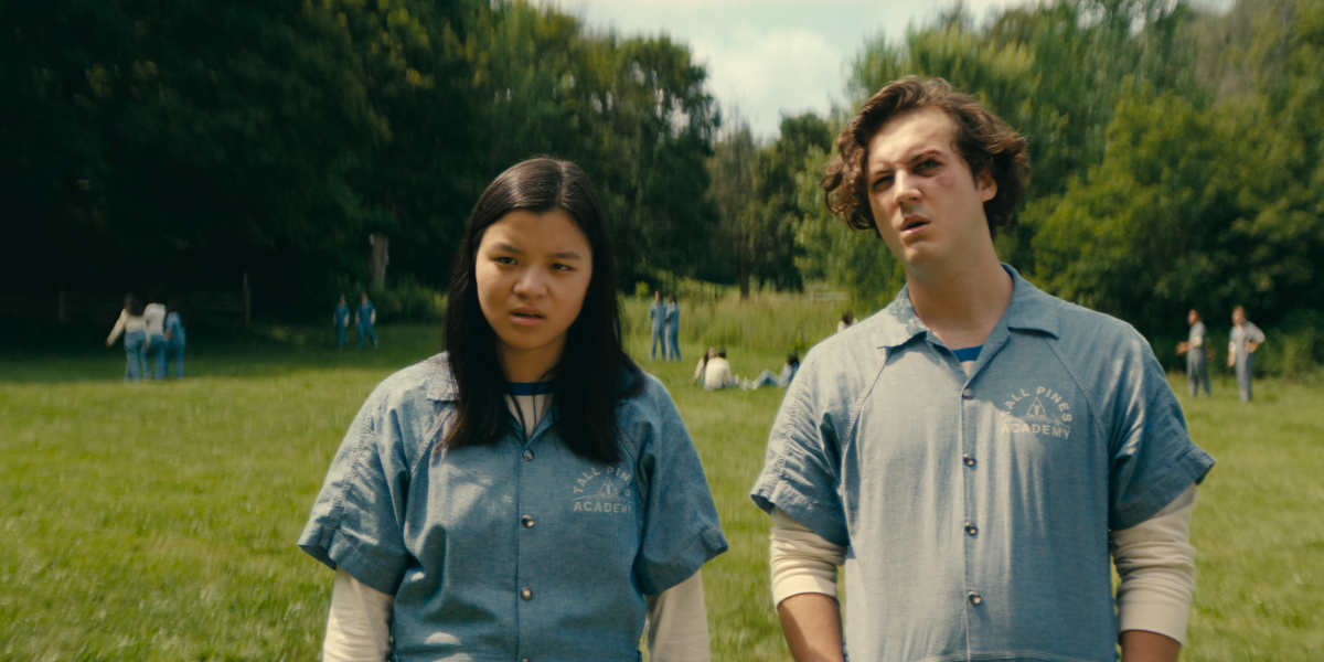 Sydney Topliffe as Abbie and John Daniel as Rory