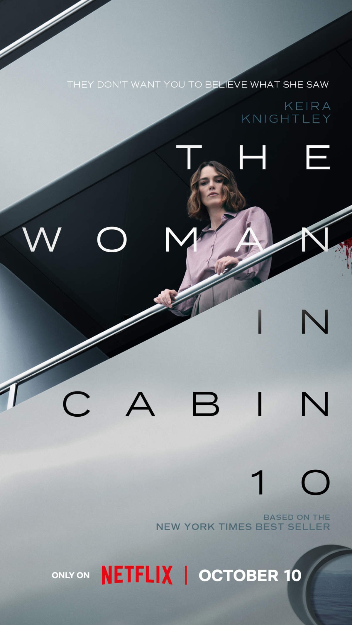 The Woman in Cabin 10 art