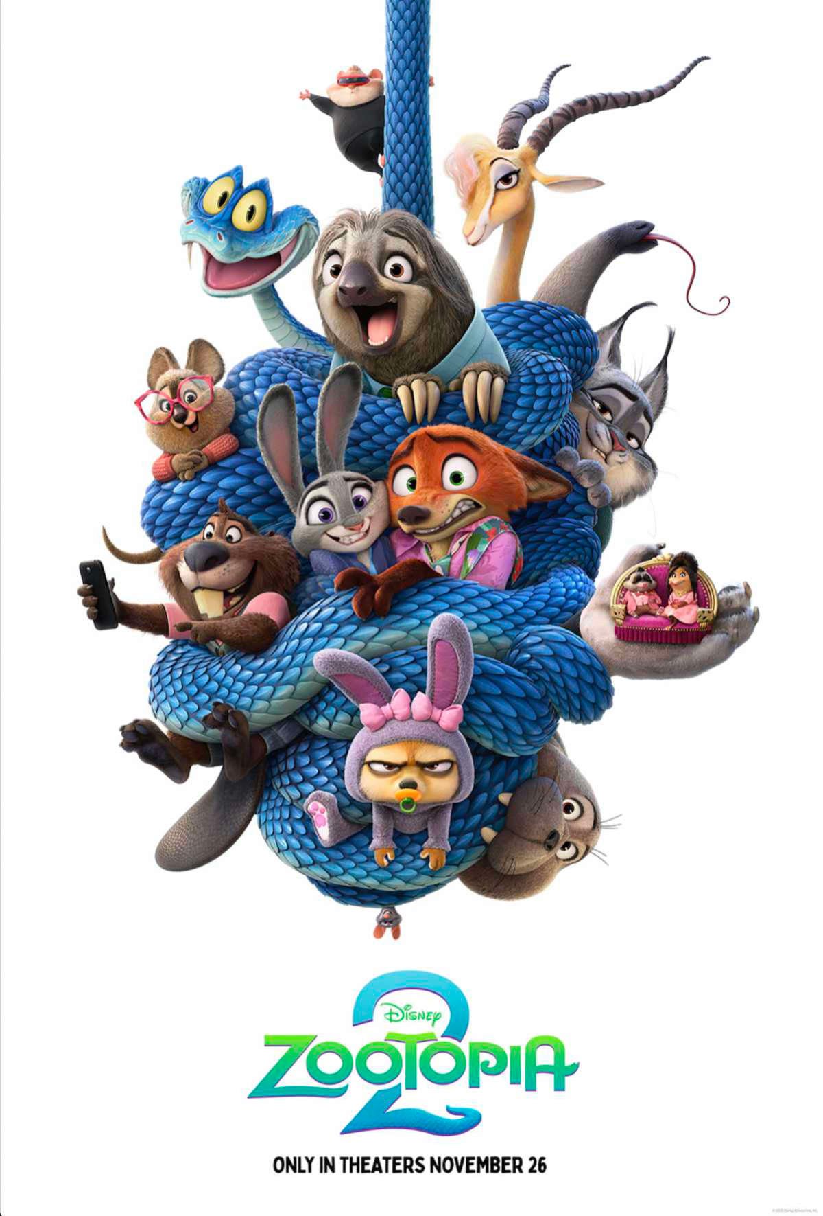 Zootopia 2 poster