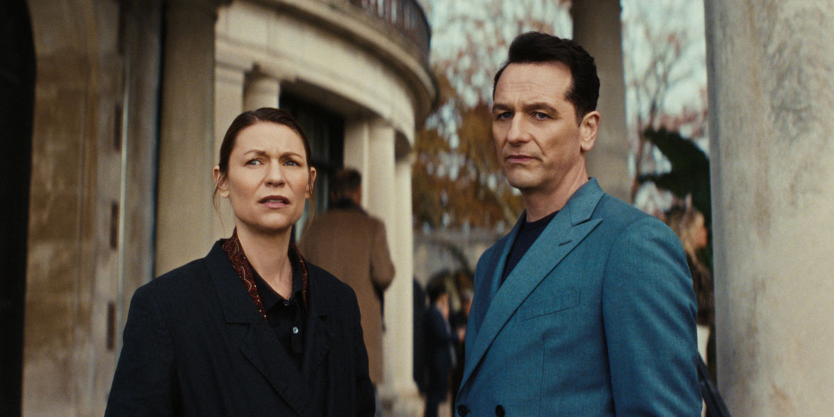 Claire Danes as Aggie Wiggs and Matthew Rhys as Nile Jarvis